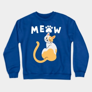 miew cats Crewneck Sweatshirt